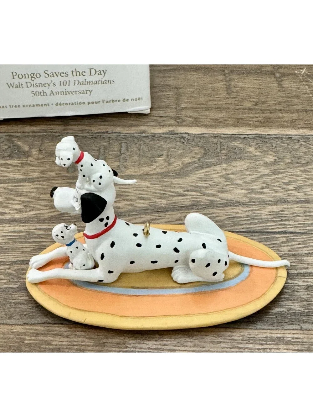 Hallmark Keepsake Disney 101 Dalmatians Pongo Saves The Day Ornament 2011